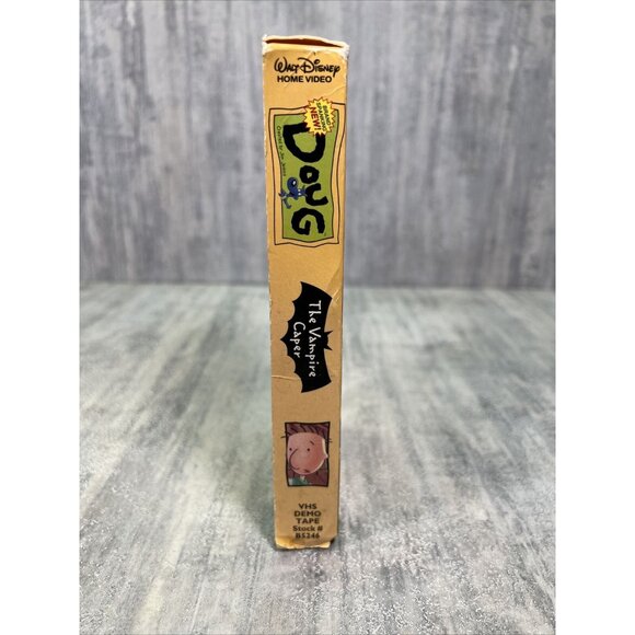 Doug The Vampire Caper Demo Tape Rare (VHS, 1997) Cartoon Walt Disney - Picture 6 of 14